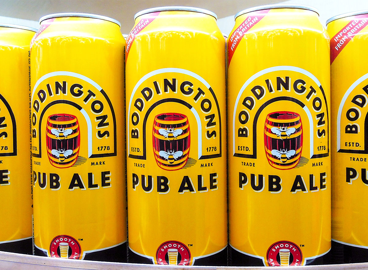 boddingtons beer cans