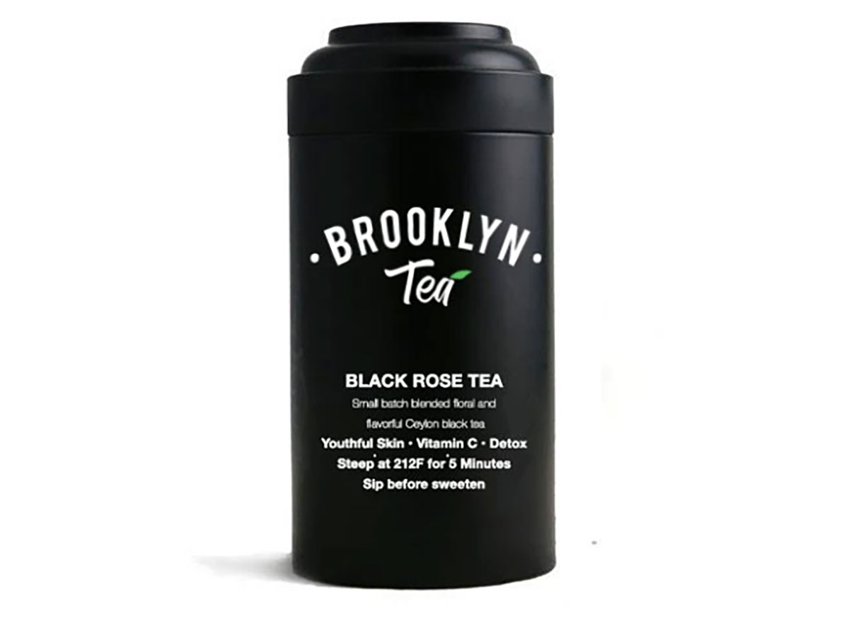 canister of brooklyn tea