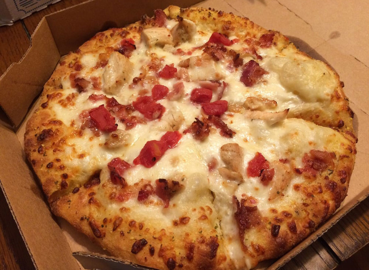 cali chicken bacon ranch dominos