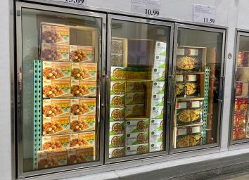 freezer aisle at costco