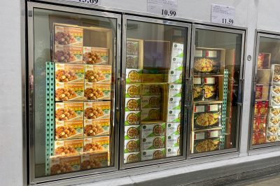 freezer aisle at costco