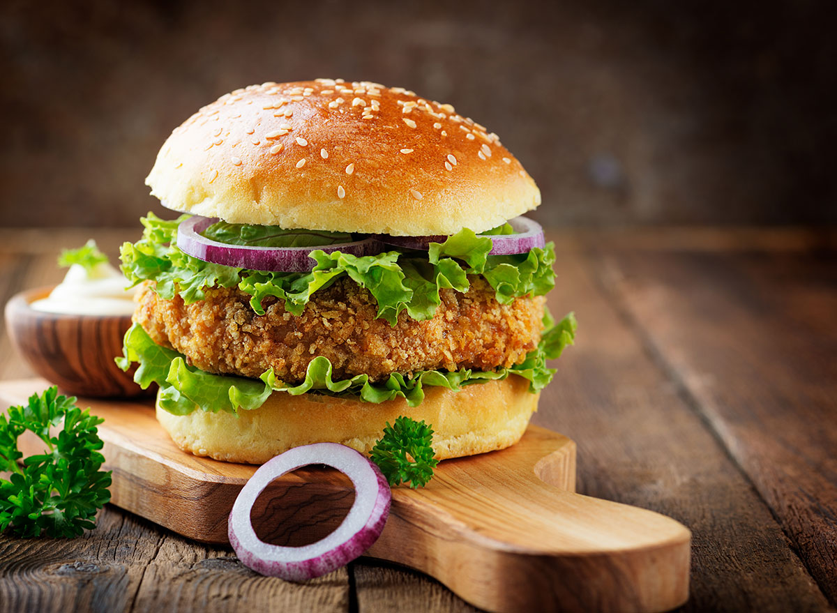 crispy chicken sandwich