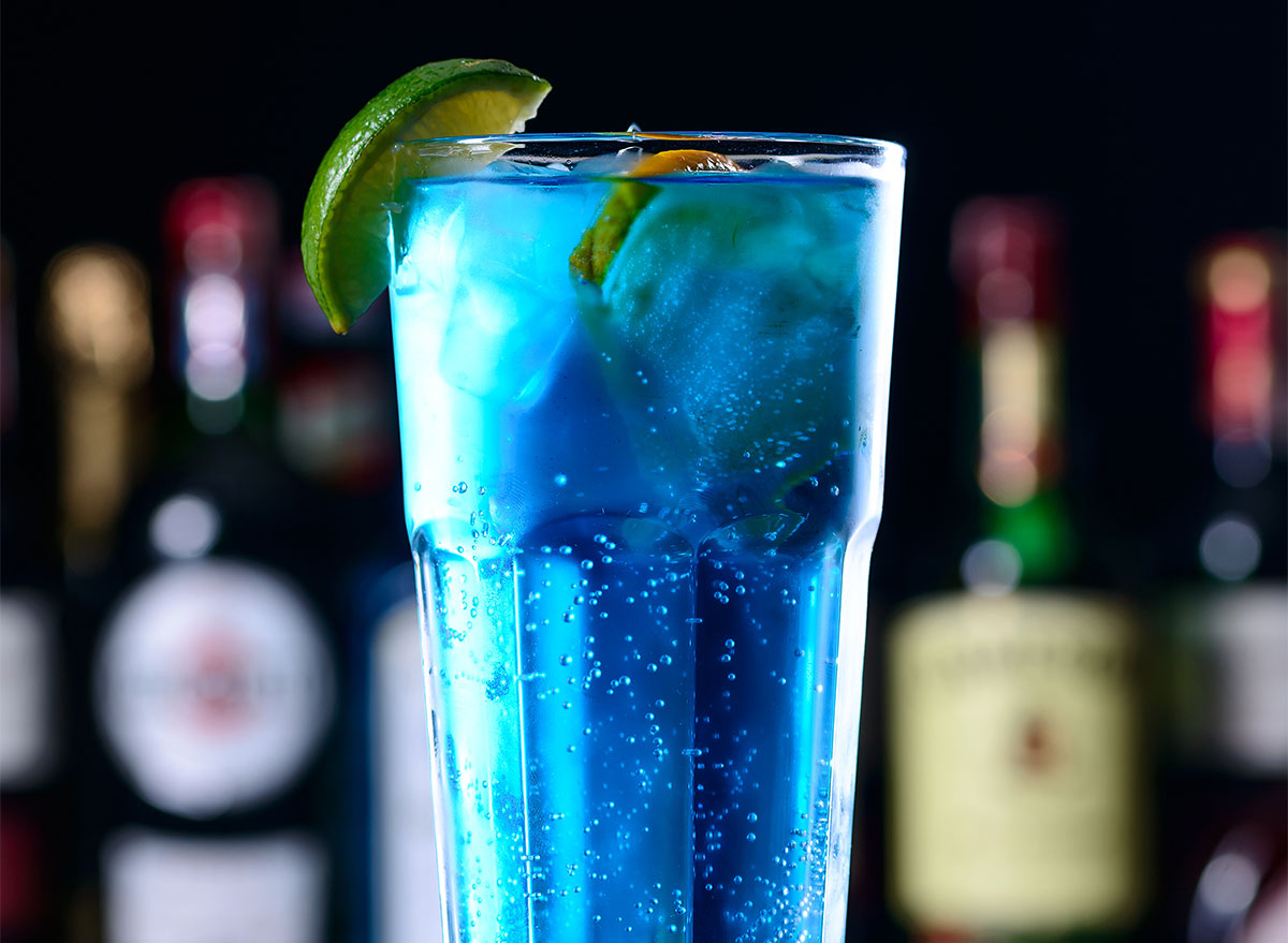 electric blue long island iced tea