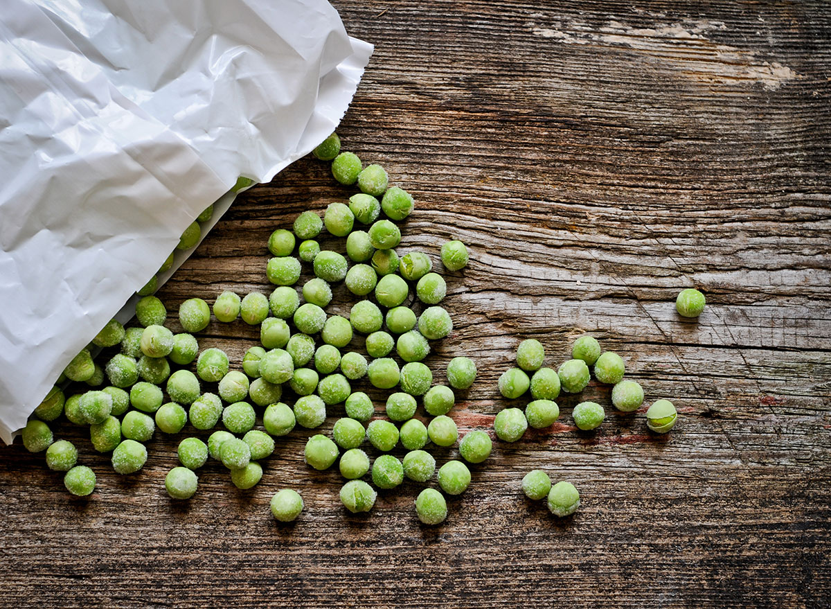 frozen peas