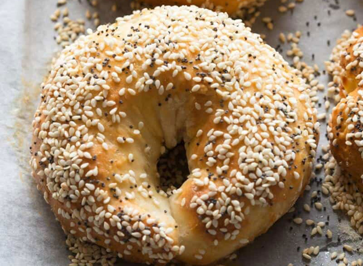 homemade bagels