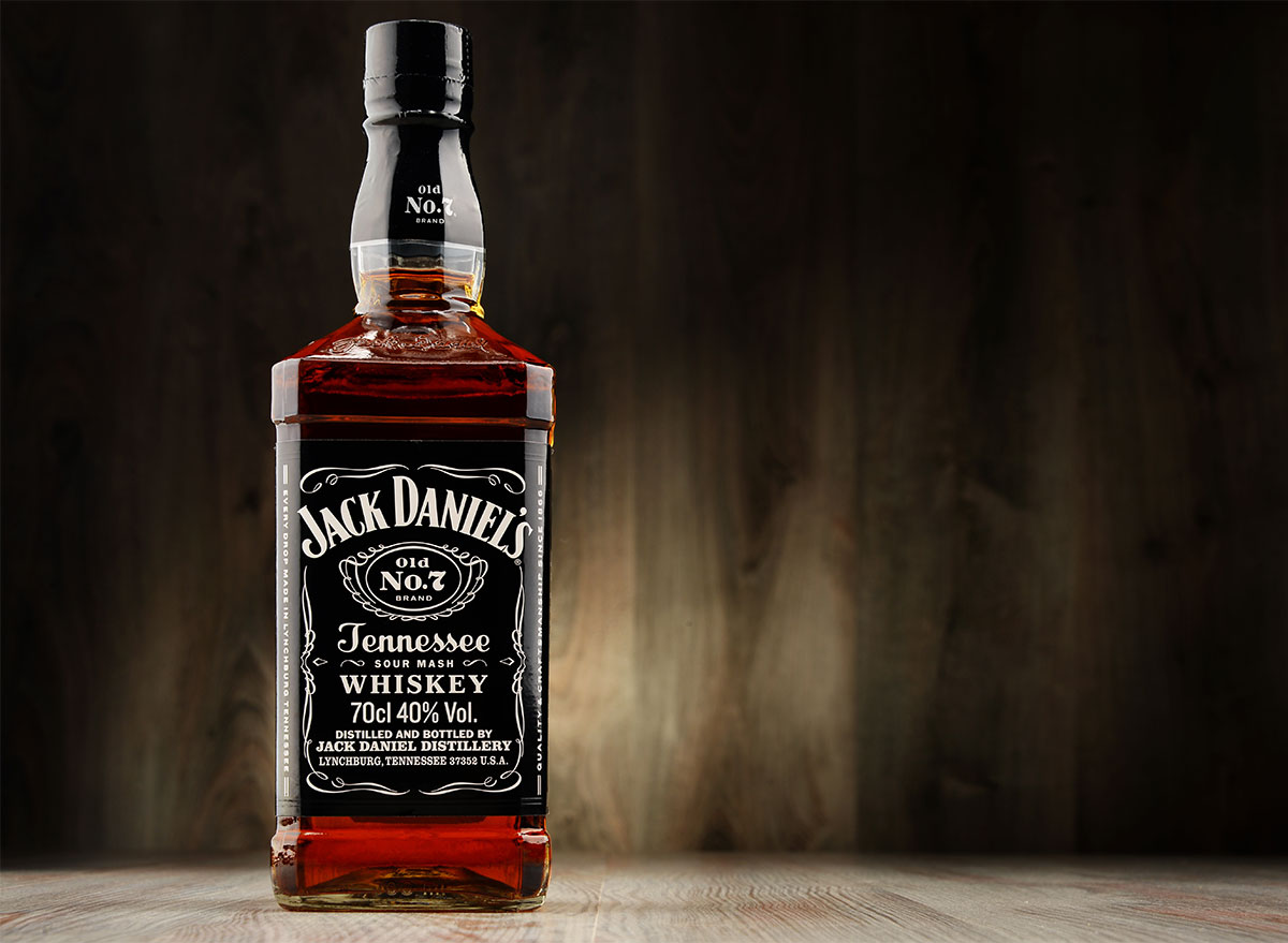 bottle of jack daniels whiskey