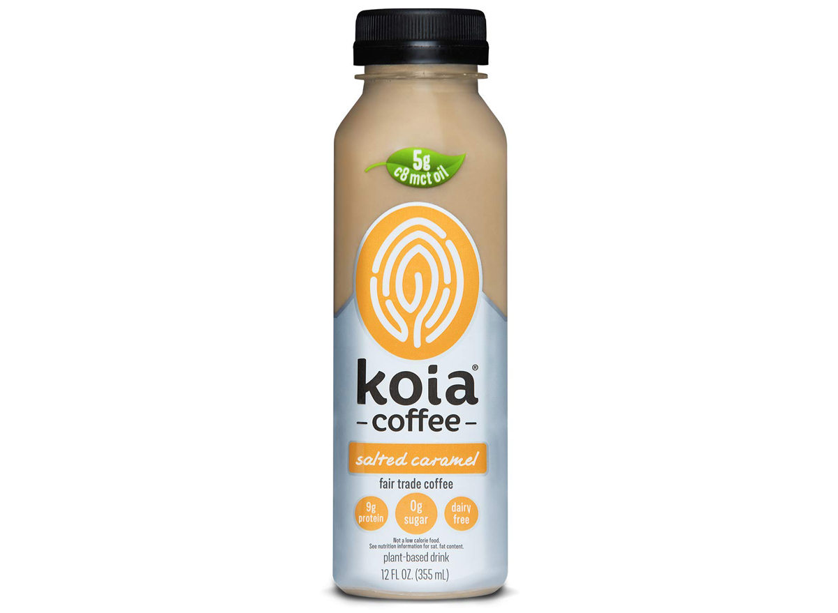 Koia salted caramel coffee