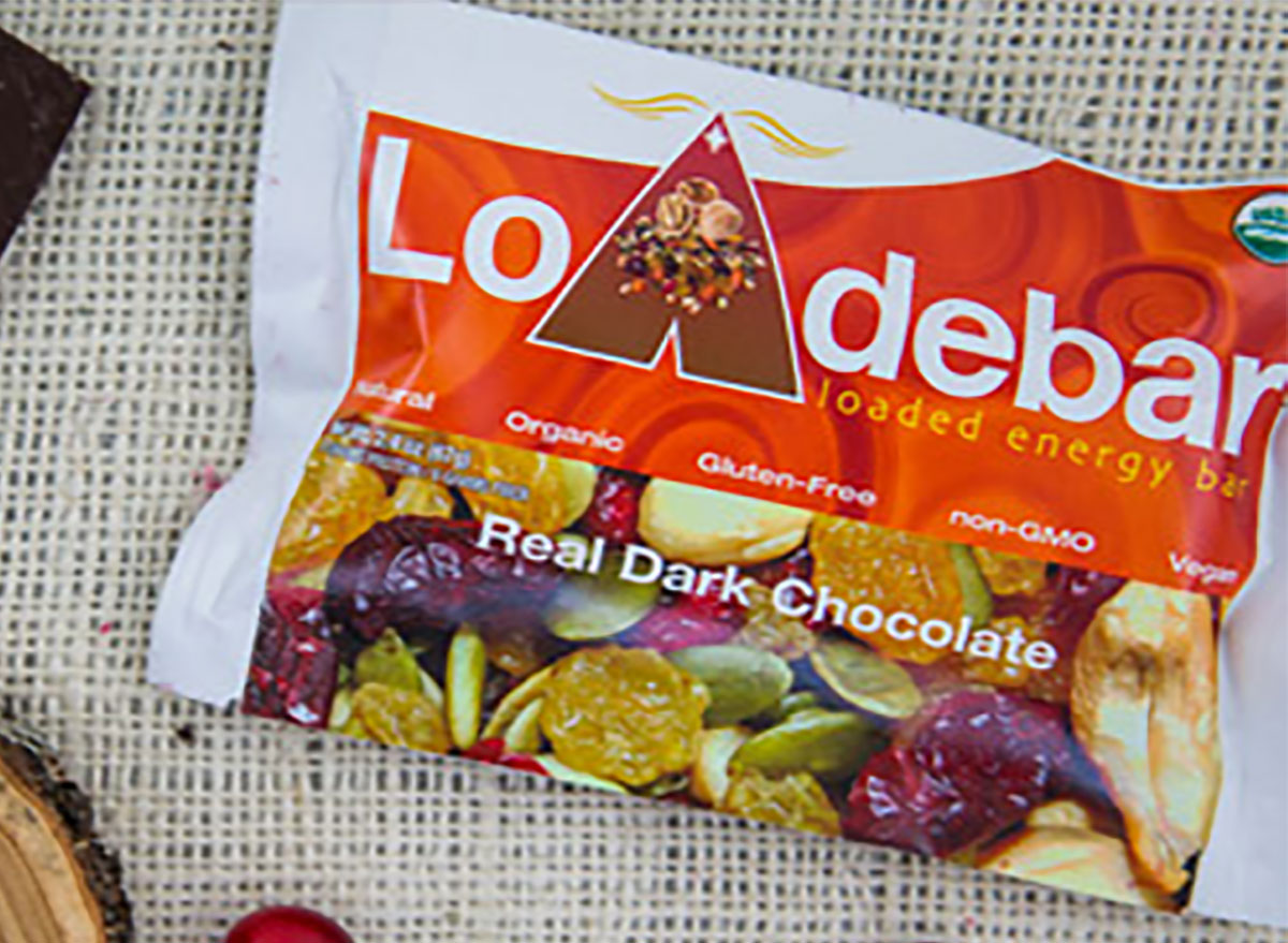 dark chocolate loadebar