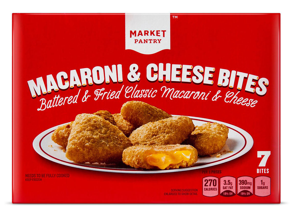 macaroni and cheese bites
