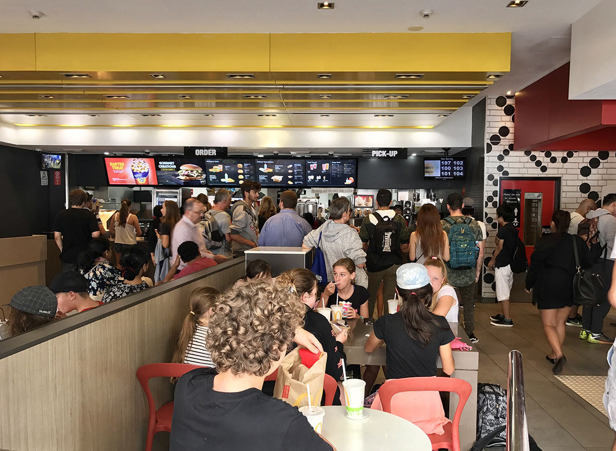McDonalds dining hall