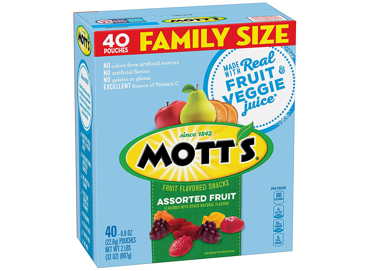 motts fruit snacks