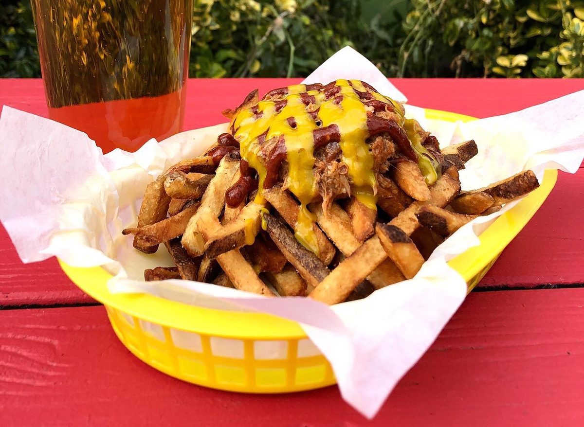 pulled pork fries