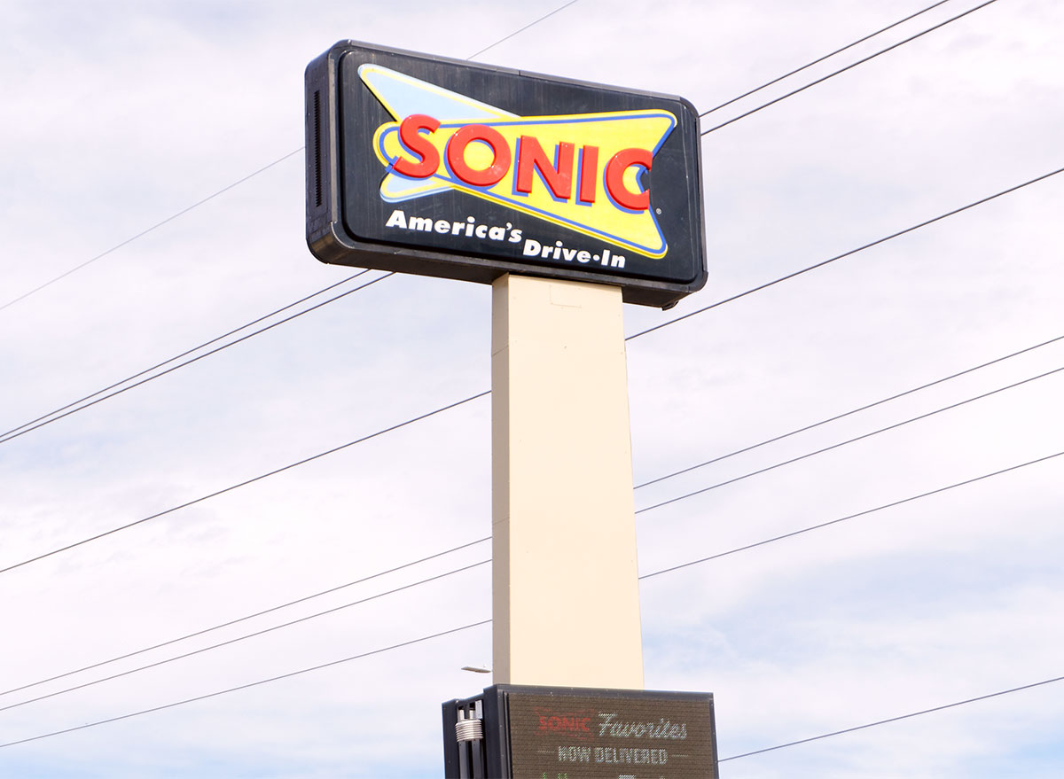 sonic drive in sign