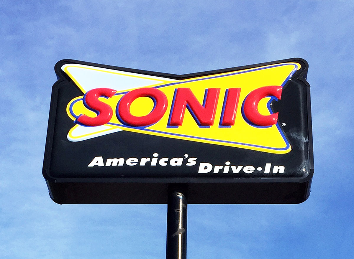 sonic drive in sign