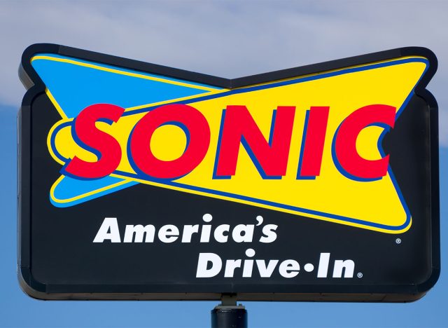 sonic drive in sign