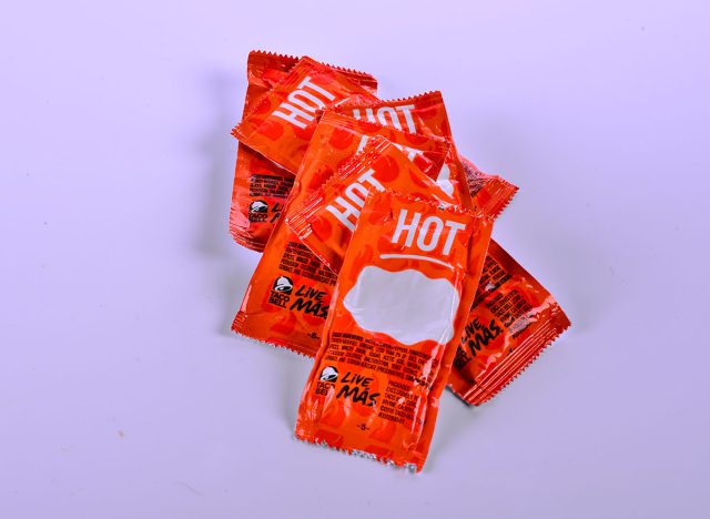 taco bell hot sauce packets