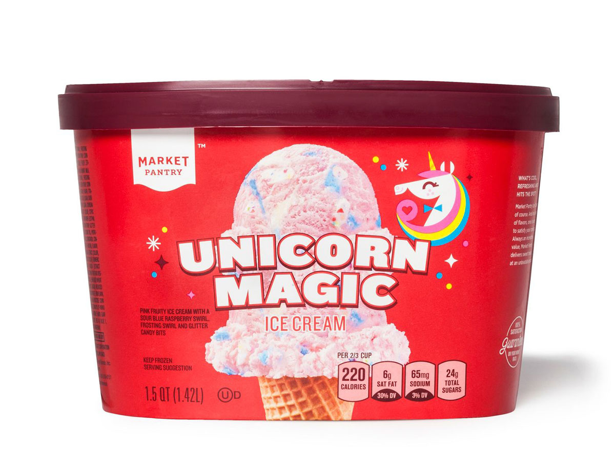 unicorn magic ice cream