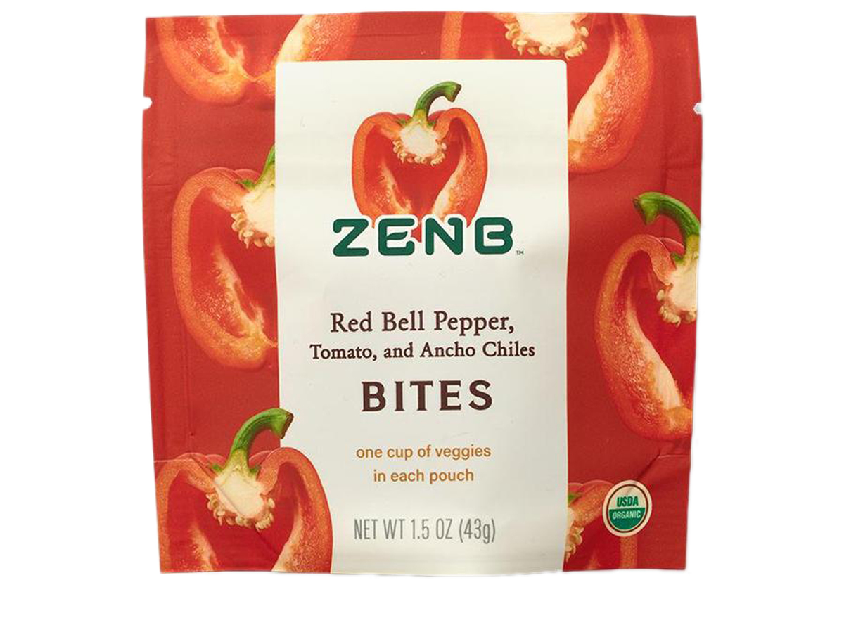 Zenb red bell pepper bites
