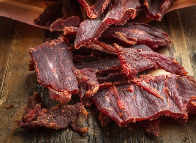 Beef jerky