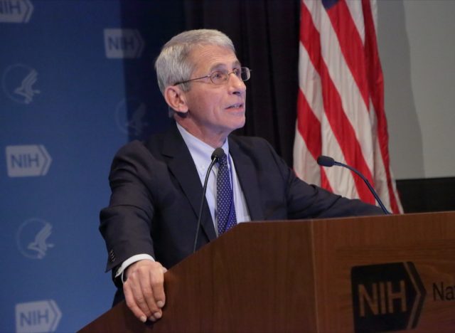 Anthony S. Fauci, M.D., Director, National Institute of Allergy and Infectious Diseases (NIAID), National Institutes of Health (NIH)