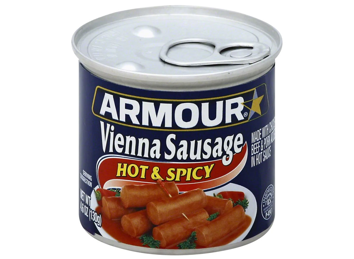 can of armour vienna sausages
