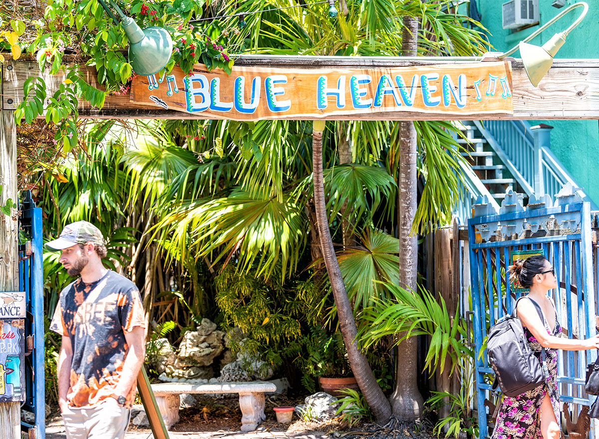 blue heaven restaurant in key west florida