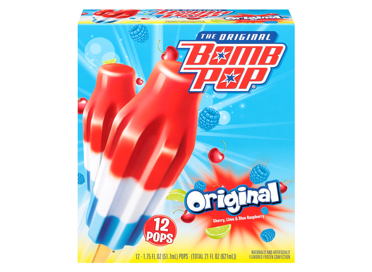 box of ice cream bomb pops