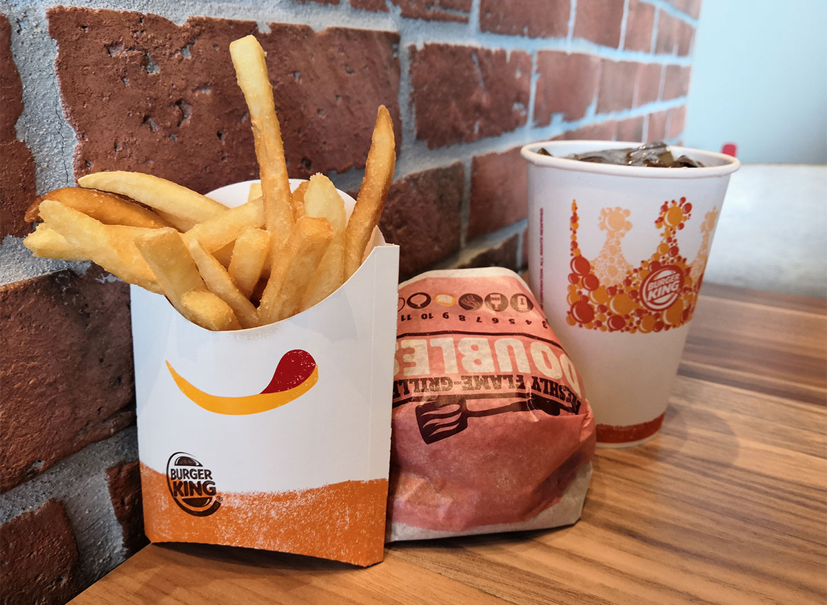 burger soda and fries from burger king