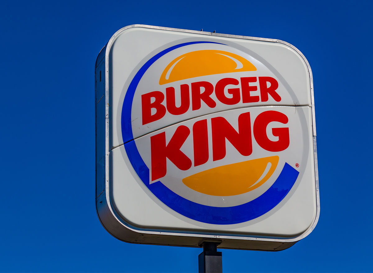 burger king sign