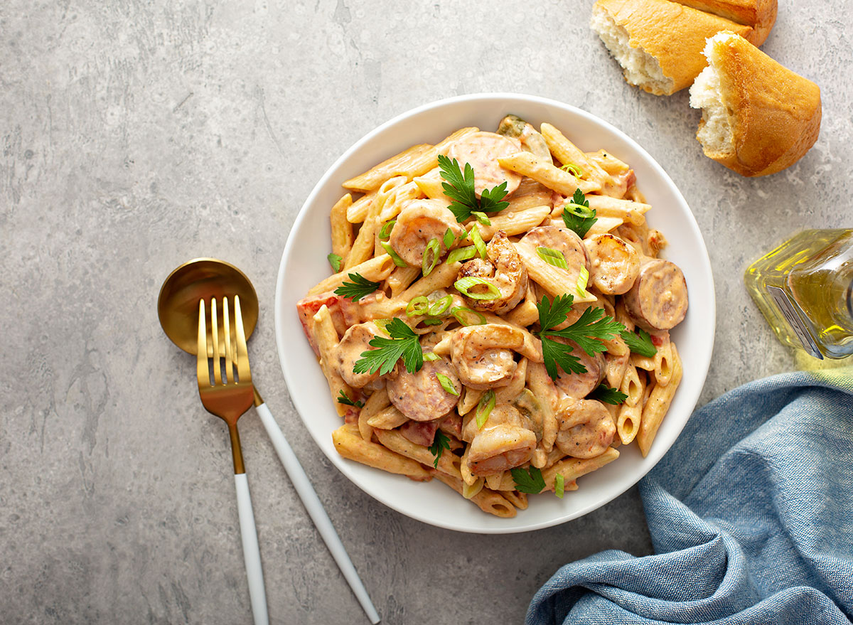 cajun shrimp pasta