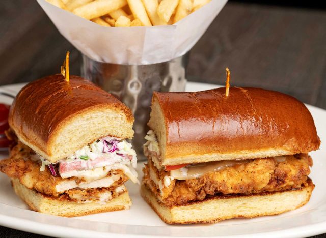 cheesecake factory fried chicken sandwich