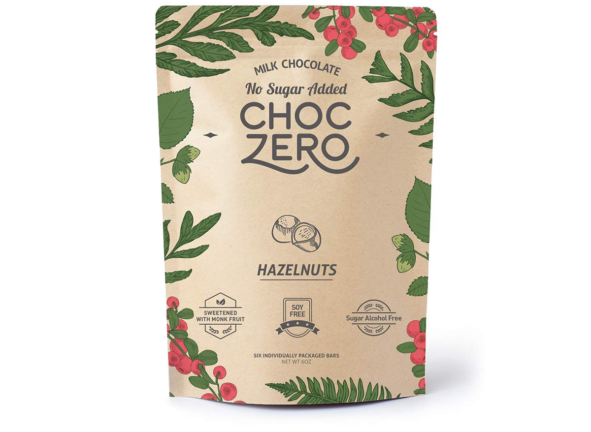 choczero hazelnut keto bark