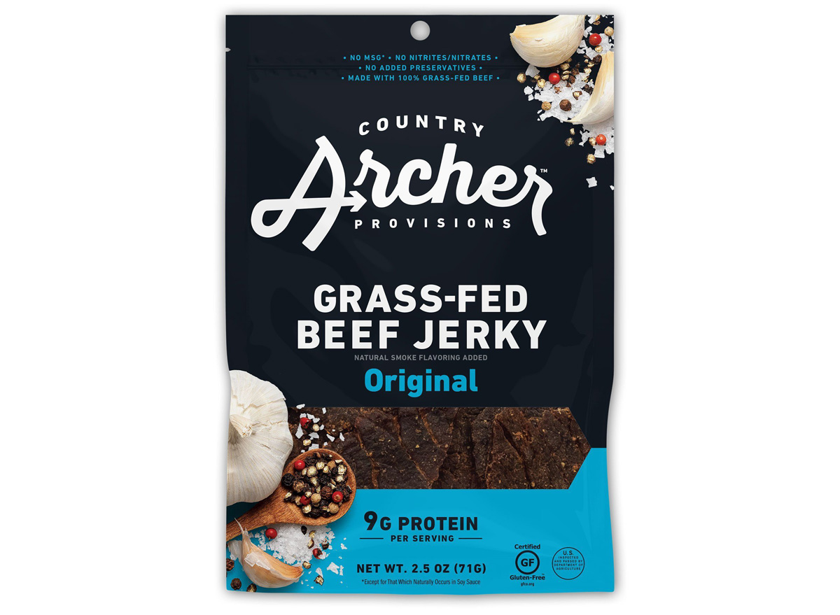 country archer grass fed beef jerky
