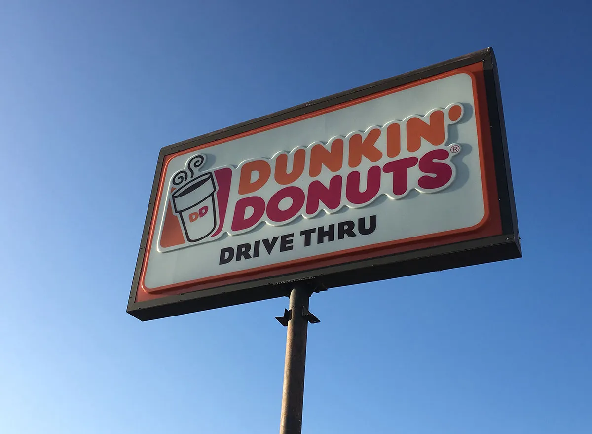 dunkin drive-thru