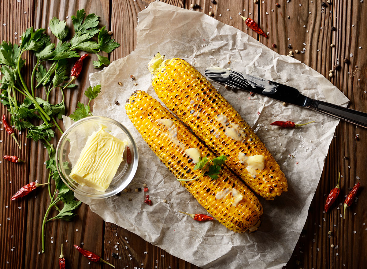 grilled corns