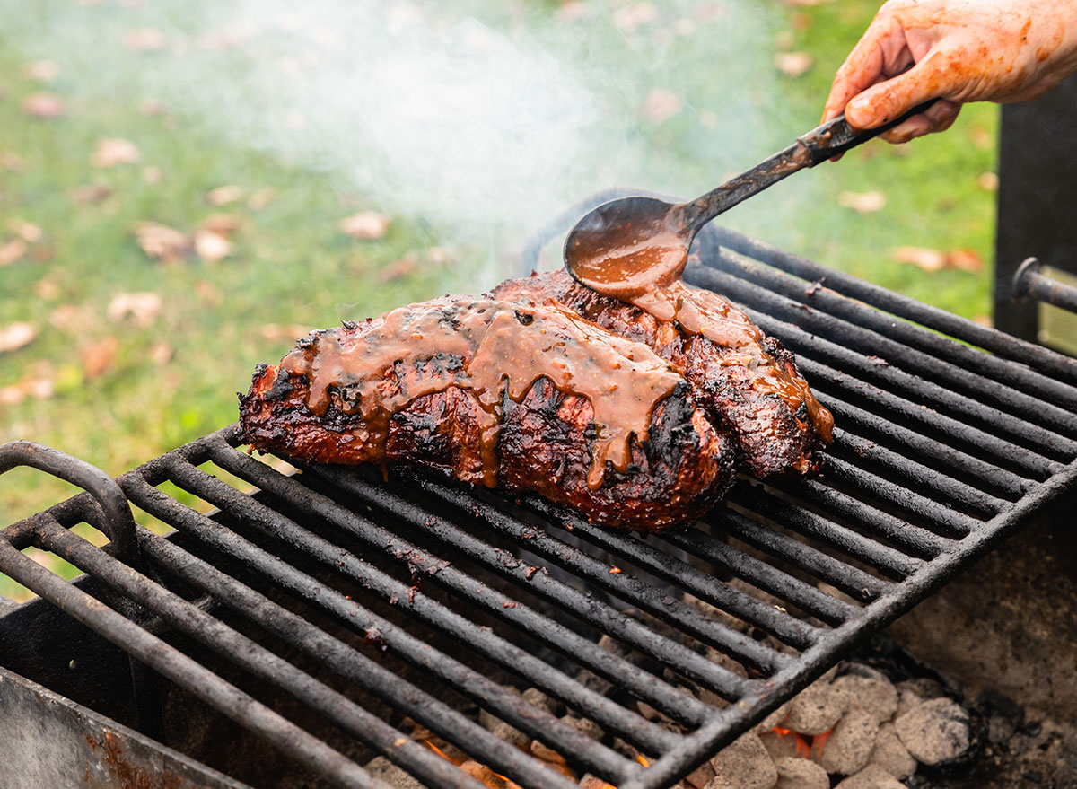 grilled tri tip with marinade