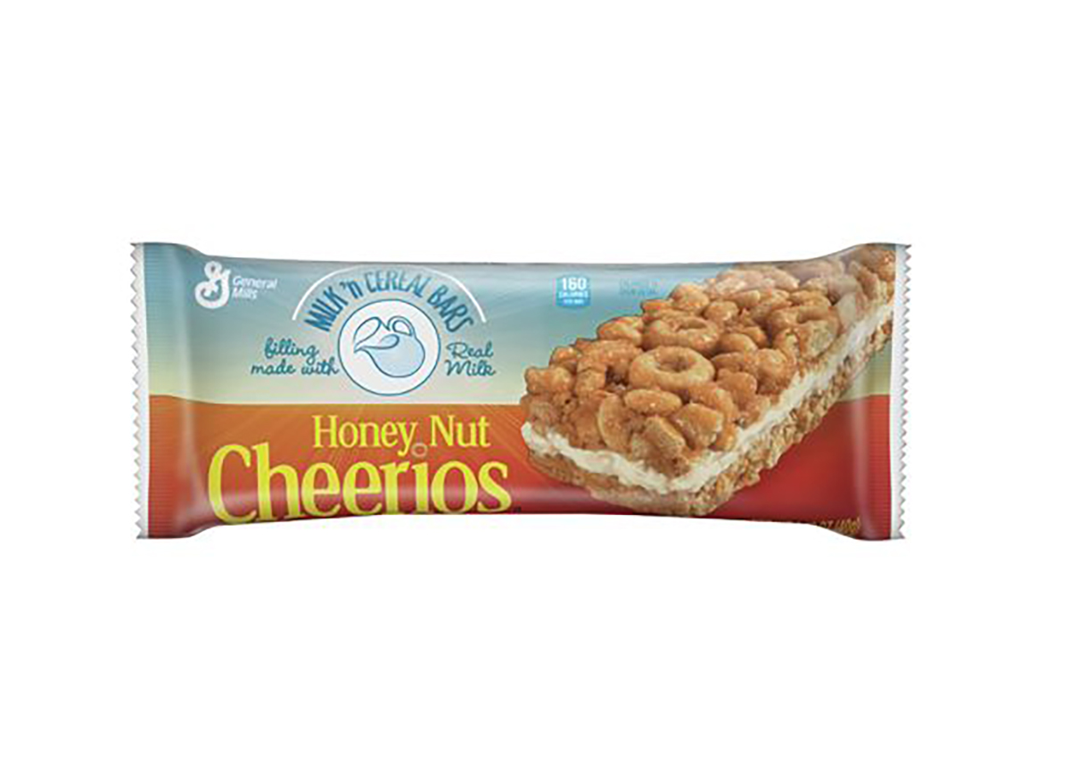 honey nut cheerios milk n cereal bar