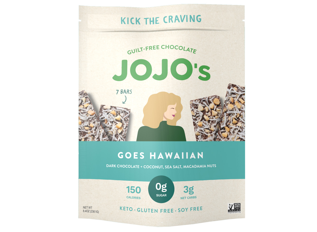 Jojos goes hawaiian chocolate keto bars