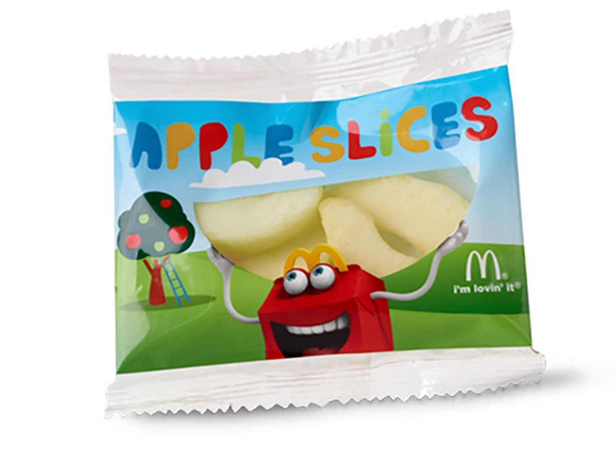 mcdonalds apple slices