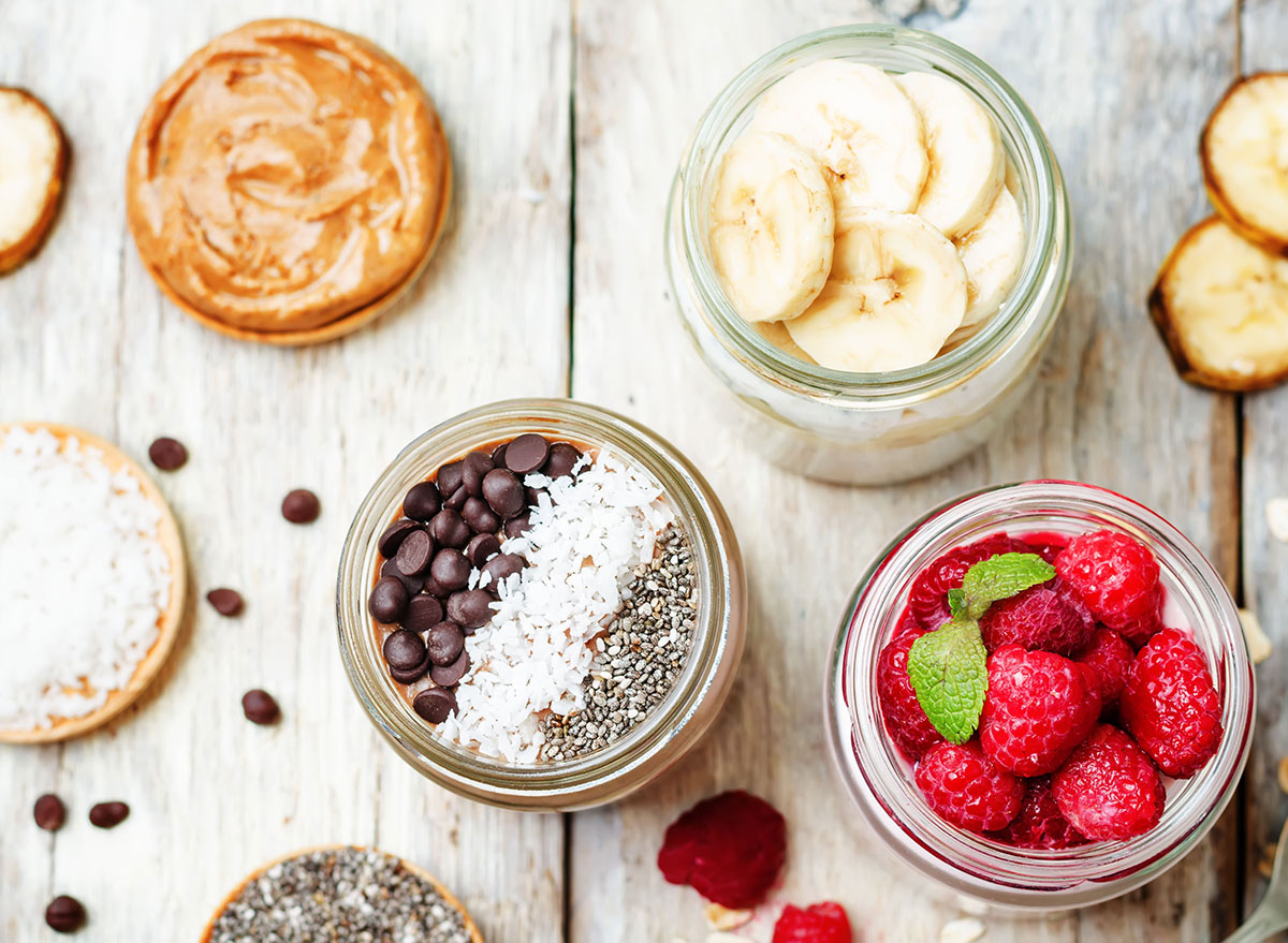 peanut butter overnight oats