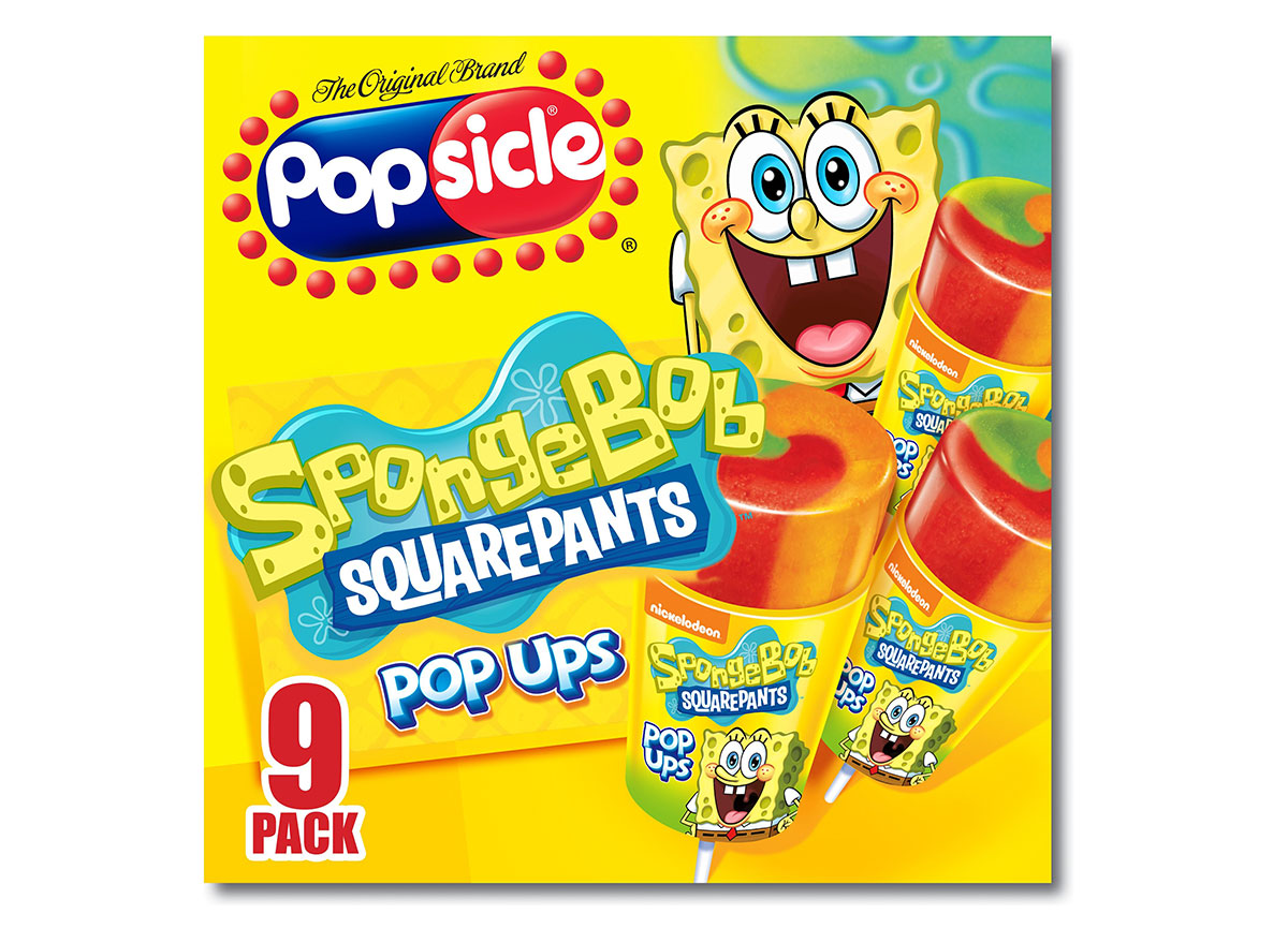 popsicle spongebob popups