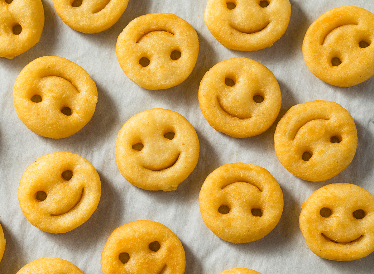 frozen potato smileys