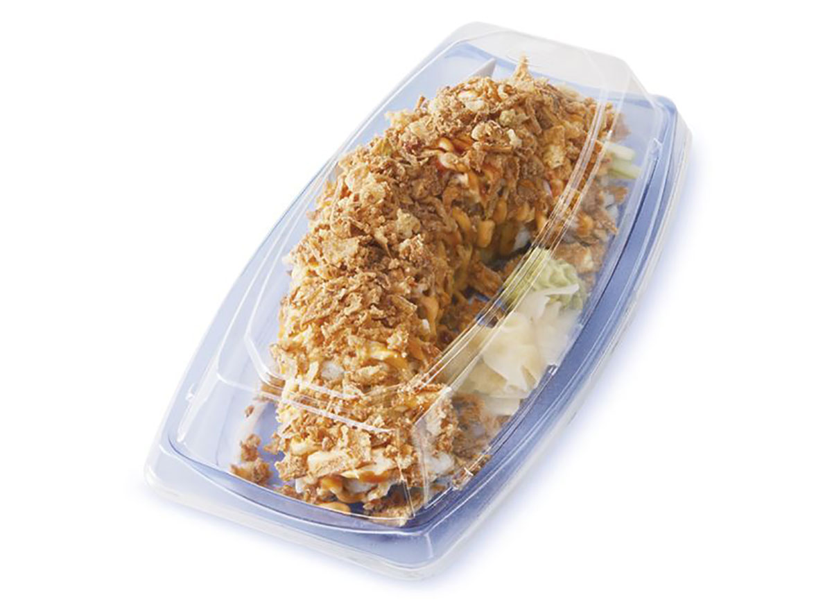 publix crunchy sushi roll in package