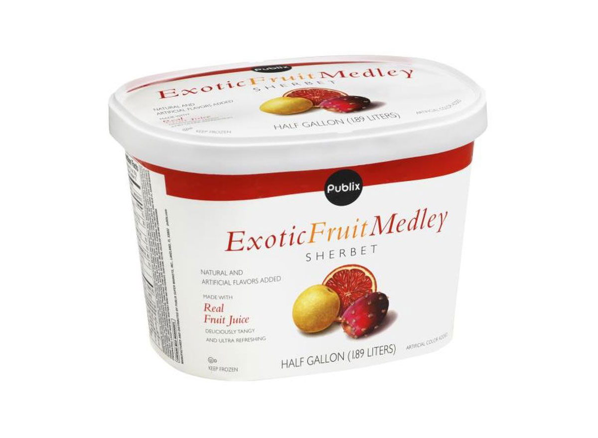 publix exotic fruit medley sherbet