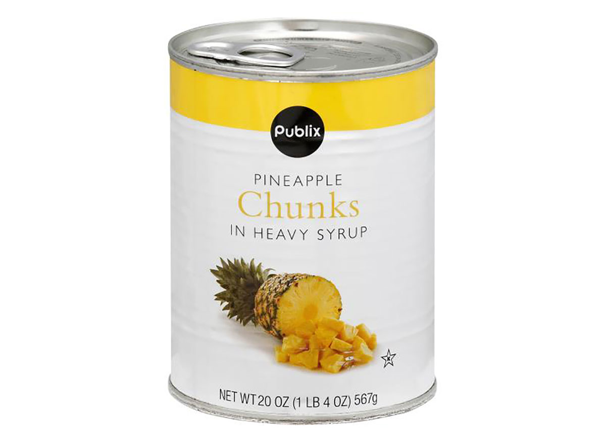 can of publix pineapple chunks