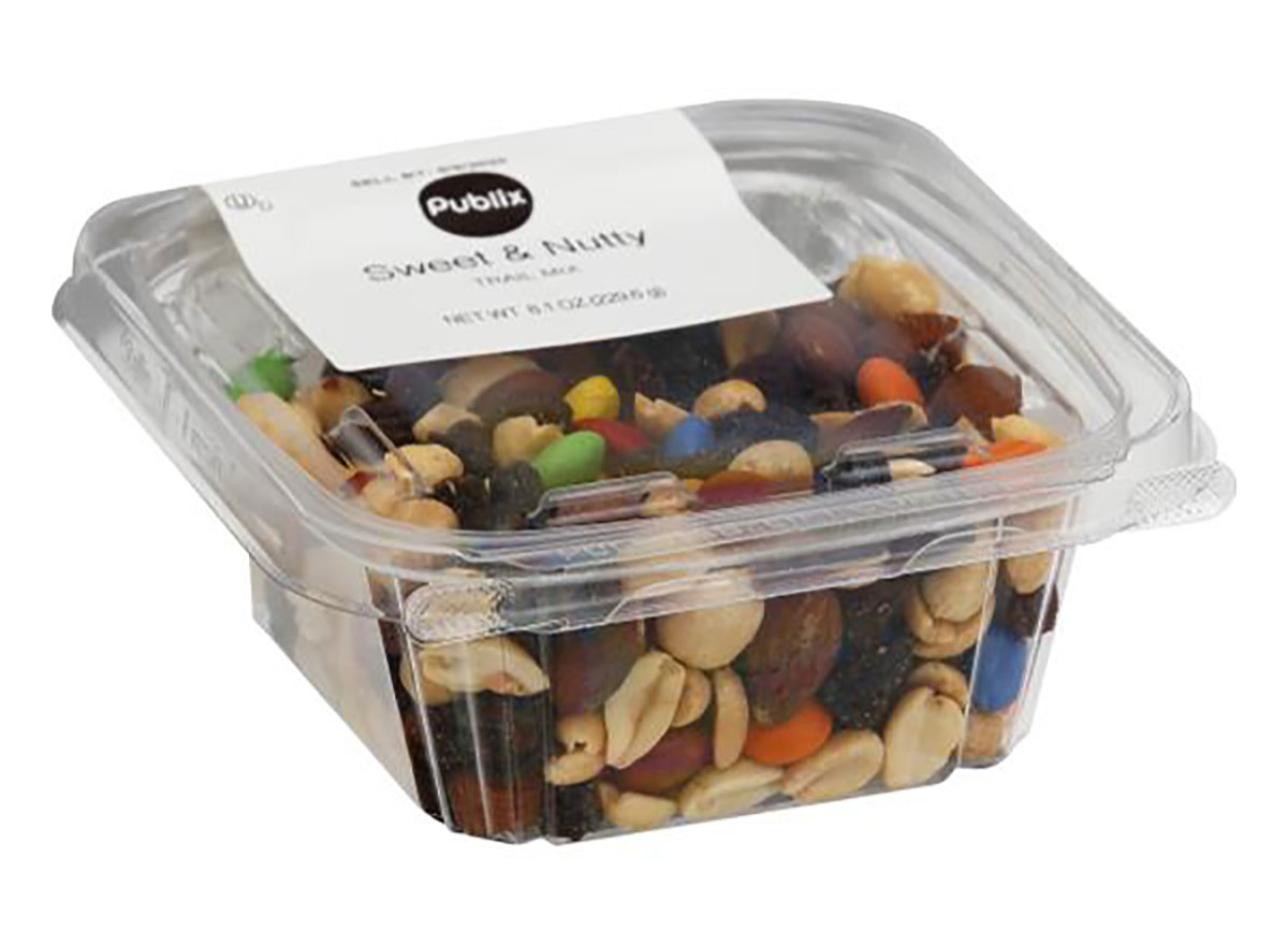 package of publix sweet and nutty trail mix