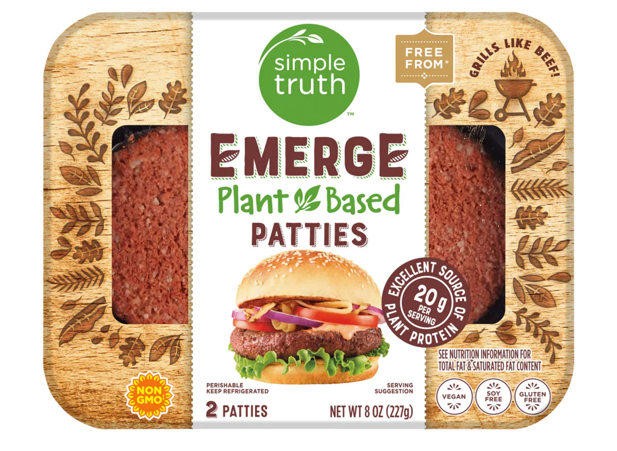 kroger simple truth plant based patties