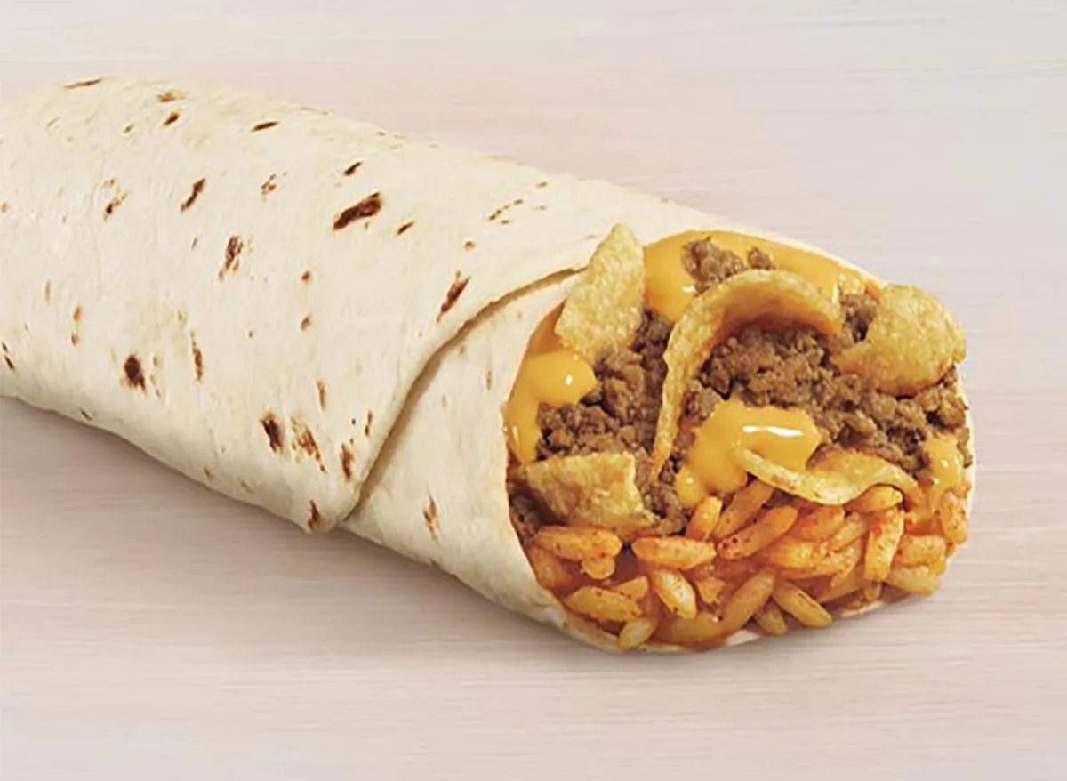 taco bell beefy fritos burrito