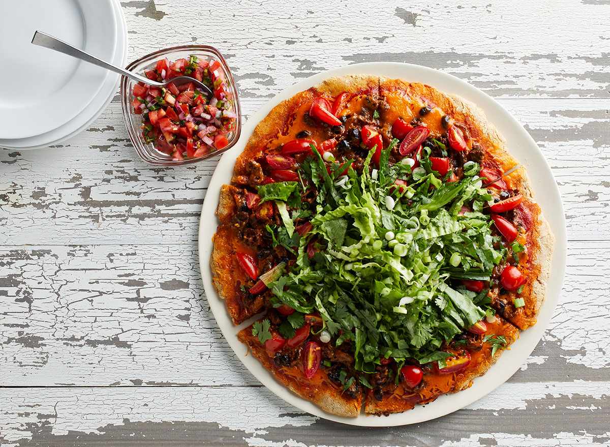 The Best Taco Pizza Recipe Ever — Eat This Not That