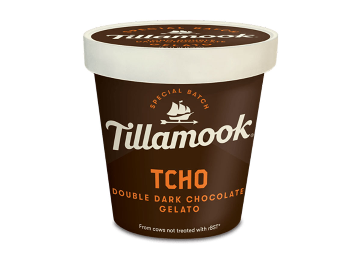 tillamook dark chocolate gelato
